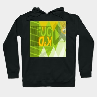 Typographical abstract Hoodie